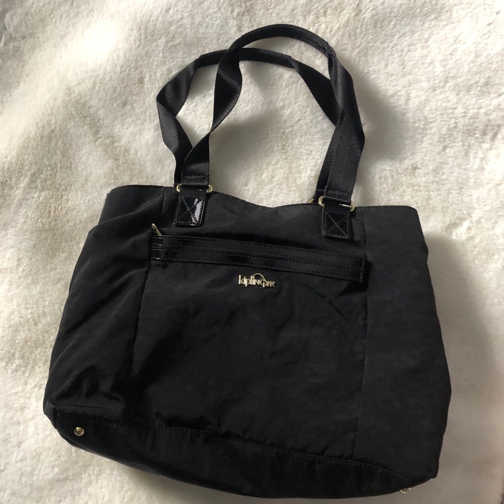 Kipling black Kellyn Handbag Work Collection